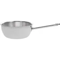 Demeyere Athena 5 sauteuse conique 20 cm, Poêle + casserole, Argent
