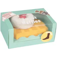 Eat My Socks Chaussettes EatMySocks Sweet Waffle – une paire en forme de gaufre