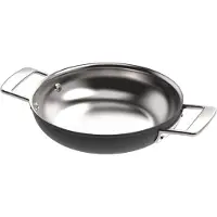 Demeyere Black 5 Frying Pan 2h 20 Cm Argenté