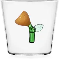 Ichendorf Milano Botanica Verre À Fleurs Ambre