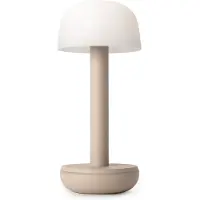 HUMBLE Lampe de table rechargeable Two Beige frosted