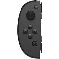 Freaks and Geeks Joy-Con sinistro nero F&G (Switch), Manette, Noir