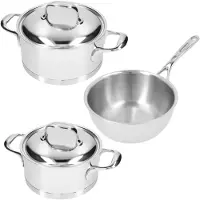 Demeyere Ensemble de Casseroles Demeyere Atlantis 7 (3-Pieces)