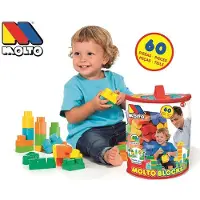 MOLTO Blocks 60 Units Sac multicolore Multicolore One Size