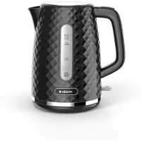 HomeShopXL Bouilloire ELLI C280C. Capacité 1,7 l. Puissance 2200 W. Noire. Strix. Noire
