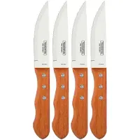 Tramontina Couteaux Grille Jumbo Lame Tranchante, Manche Ergonomique -