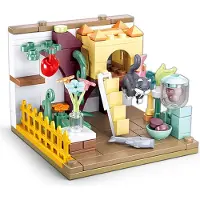 Sluban - Girl's Dream MiniHandcraft - Chambre du chat noir