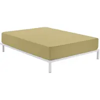 Sublime Market Connect Drap Housse Marron Clair 150 X 190/200 Cm