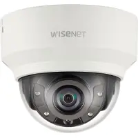 Hanwha WiseNet X XND-8040R - caméra de surveillance réseau - dôme - anti-vandalisme (2560 x 1920 pixels), Caméra réseau, Noir, Beige