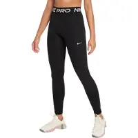 Nike Pantalon de sport 'Pro' gris clair / noir / blanc