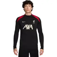 Nike Haut d'entraînement de football Dri-FIT Liverpool FC Strike pour homme - Noir | Taille XXL