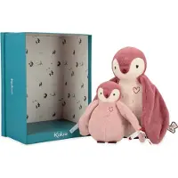 Kaloo Pink Hugging Penguin Plush Toys Toy Rose Enfants