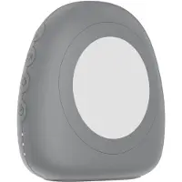 Merkloos Machine à bruit blanc - Aide au sommeil - Bruit blanc - Aide au sommeil de bébé - Goutte - Gris
