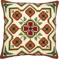 Vervaco Coussin point de croix "contes orientaux", image à broder pré-dessinée