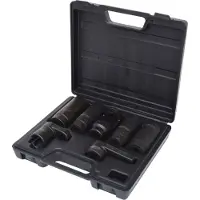 Ks Tools Jeu de douilles pour capteurs 3/8"+1/2" 7 pces 150.2100