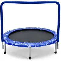 Coast 92cm Mini trampoline, Trampoline de fitness pliable, Trampoline pour enfants jusqu'à 150kg de charge, Trampoline de jardin, Trampoline d'intérieur et d'extérieur