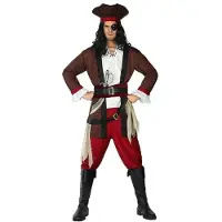 Atosa Pirate Costume Rouge M-L Enfants