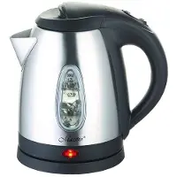 Maestro 1,2L MR-046, Bouilloire électrique, Argent, Noir
