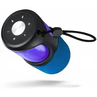Xblitz Xblits Glow Enceinte sans fil Blueatooth (8 h), Enceinte Bluetooth, Bleu