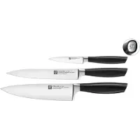 Zwilling All Star 1022956, set de 3 couteaux, argenté