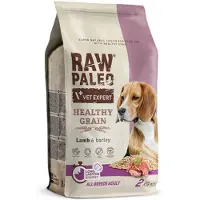Vet Expert RAW PALEO Heathy Grain Adult Lamb - croquettes d'agneau pour chiens adultes - 2 kg