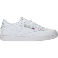 Reebok Baskets basses 'Club C 85' gris / rouge / blanc