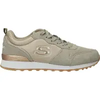 SKECHERS Baskets basses 'Goldn Gurl' beige / gris clair