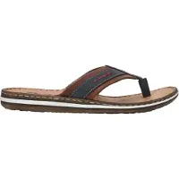 Rieker Pantoufle 'Heren slippers' cognac