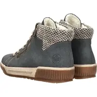 Rieker Chaussure à lacets 'Veterschoenen Hoog' bleu clair