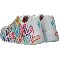 SKECHERS Jgoldcrown: Uno Lite Sneakers Laag - Wit - Maat 31