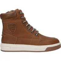 Vingino Sil XHI Veterschoenen Hoog - Cognac - Maat 37