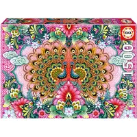Educa Bengalische Pfaue, Catalina Estrada Puzzle 1500Stü ck