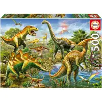Educa Jurassic Park Puzzle 500 pièces Multicolore One Size