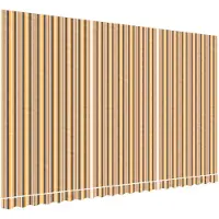 vidaXL Toile de remplacement pour auvent rayé 5x3 m multicolore
