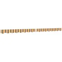 vidaXL , store enroulable rayé jaune et gris, 380 x 20 cm