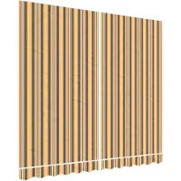 vidaXL Toile de store Multicolore Rayé 3x2,5 m