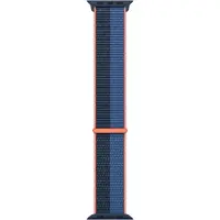 Apple Watch 38/40/41 mm Nylon Sport Loop Bracelet de Montre Bleu Clair/Bleu Abysse
