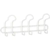 Inofix Steel Hanger 3 Triple Hooks Blanc