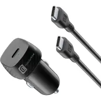 Cellularline Super Fast Car Power Kit 25W - USB-C to USB-C - Samsung