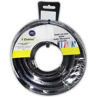 EDM Fil électrique Flexible 2.5mm Noir 5m Sécurité Optimale Sans Halogène, Flexibilité D'installation -