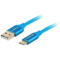 Lanberg Câble USB USB 2.0 type A 1.8 - CA-USBO-22CU-0018-BL