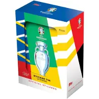 Topps UEFA Euro 2024 Sticker Tin (54 autocollants)