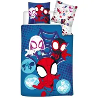 Aymax Marvel - Parure De Lit 140x200cm - Trio Kids '100% Polycoton