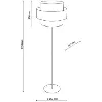 TK Lighting CALISTO JUTA lampadaire 5405