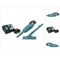 Makita DCL 180 RF1 Aspirateur à batterie 18 V vert + 1x batterie 3,0 Ah + chargeur