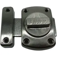 EDM Broche Automatique 40mm Nickel Satiné Verrouillage Automatique Sécurisé -