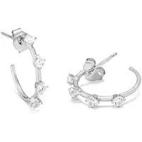 Radiant Ry000001 Earrings Argenté Femme