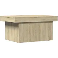 vidaXL Table basse chêne Sonoma 100x55x40 cm Bois composite