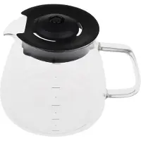 Melitta Verseuse en verre pour cafetière Aromafresh II - Blanc - Capacité 1,2L