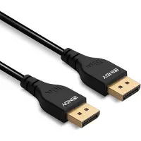 Lindy Slim Displayport 1.4 Cable 2 M Marron